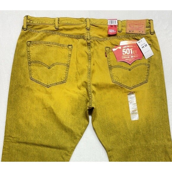 Levi's 501 CT  Big & Tall Men’s W44 L32 Customized  & Tapered  Buttonfly Jeans - Picture 10 of 10
